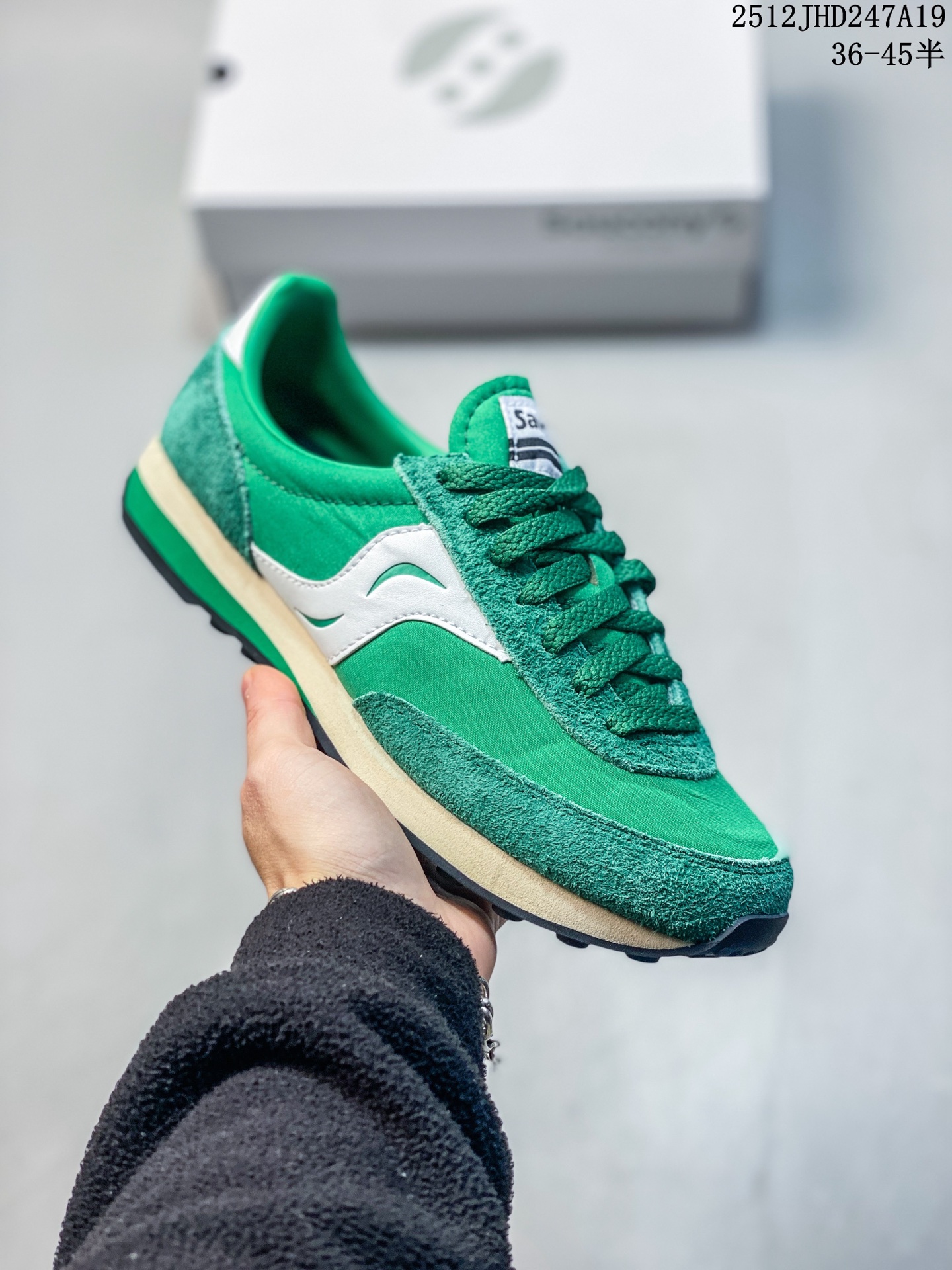 Saucony Trainer 80 OG 舒适百搭 生活休闲鞋 男女同款 12JHD247A19