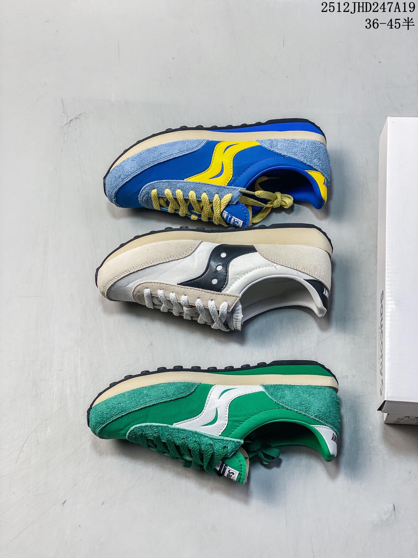 Saucony Trainer 80 OG 舒适百搭 生活休闲鞋 男女同款 12JHD247A19