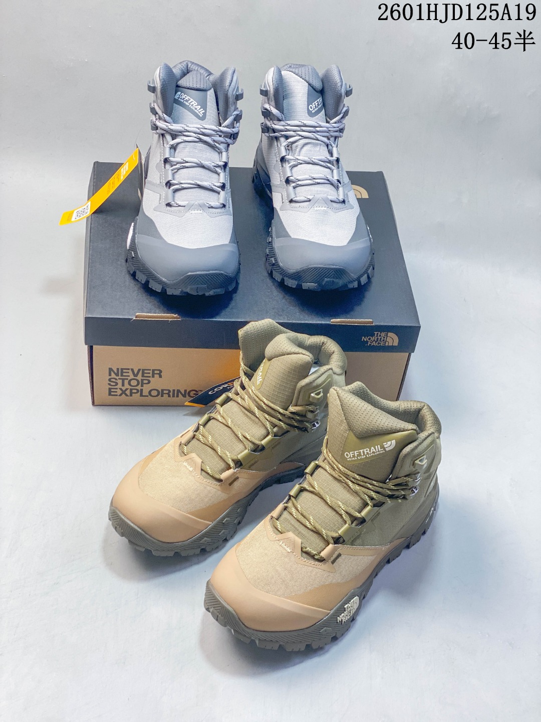 🈴💰P330🔹TheNorthFace Offtrail TR GORE-TEX 北面户外徒步越野鞋 织物材质运动鞋 真标带半码 尺码见图      #2JSS60260120WX
01HJD125A19