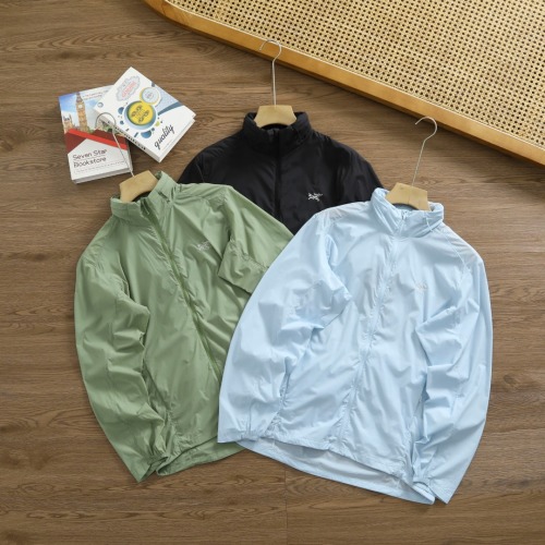 Chaqueta Deportiva Ligera Arcteryx para Hombre, Transpirable y Protección UV 24 Chaqueta Deportiva Ligera Arcteryx para Hombre, Transpirable y Protección UV