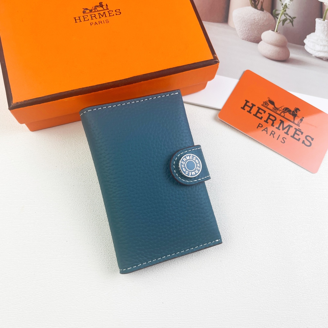 Hermes Fashion
 Wallet Card pack Calfskin Cowhide