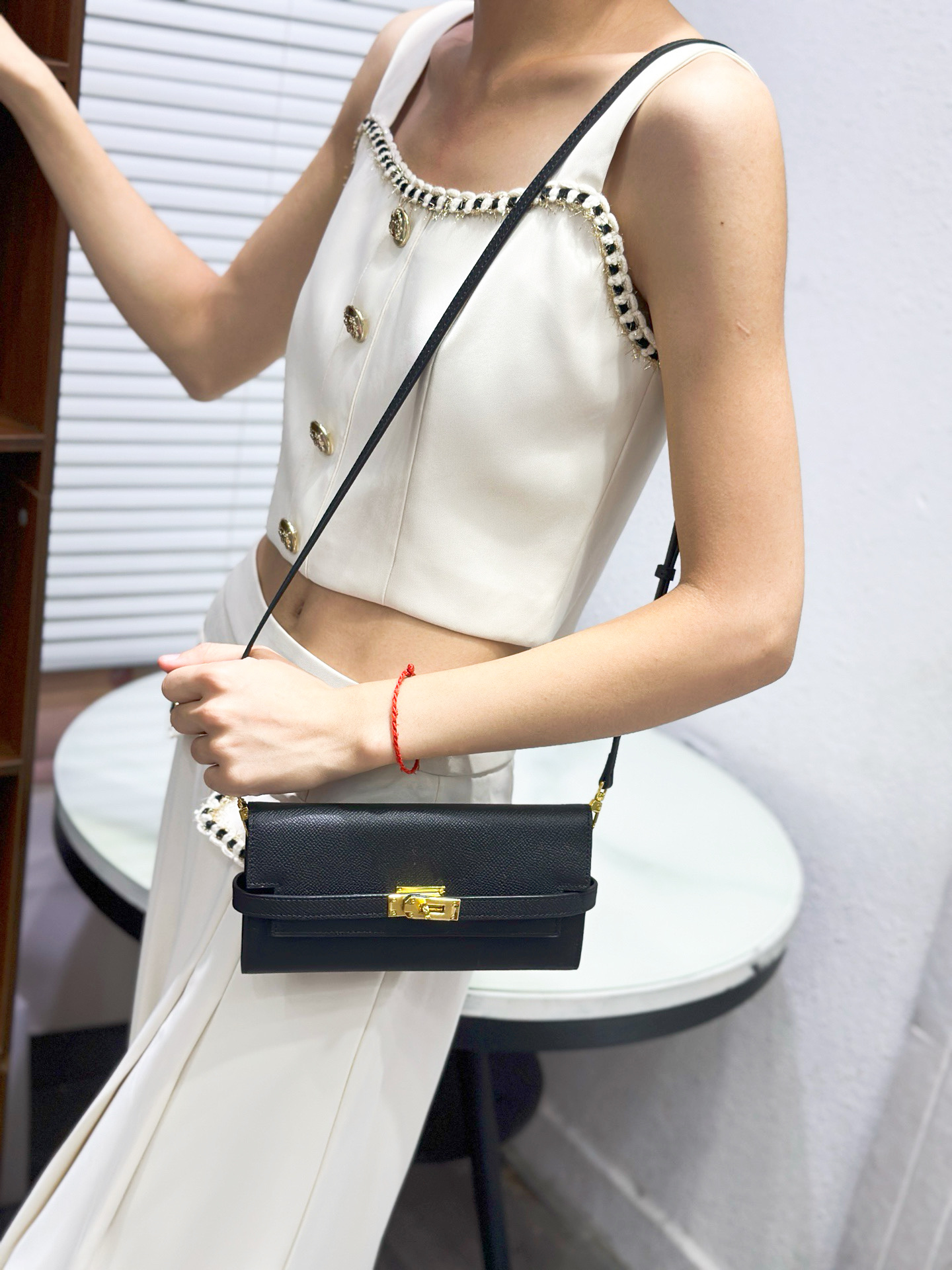 HERMES  kelly bag 💋材质:进口empson 牛皮💋尺寸：20cm*11cm*3cm💋型