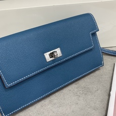 Hermes-Kelly Pocket长钱包➕斜挎包 Madame小牛皮长钱包➕斜挎包 - 6个卡槽 - 一个拉链口袋 Hermes-Kelly Pocket长钱包➕斜挎包 Madame小牛皮长钱包➕斜挎包 - 6个卡槽 - 一个拉链口袋