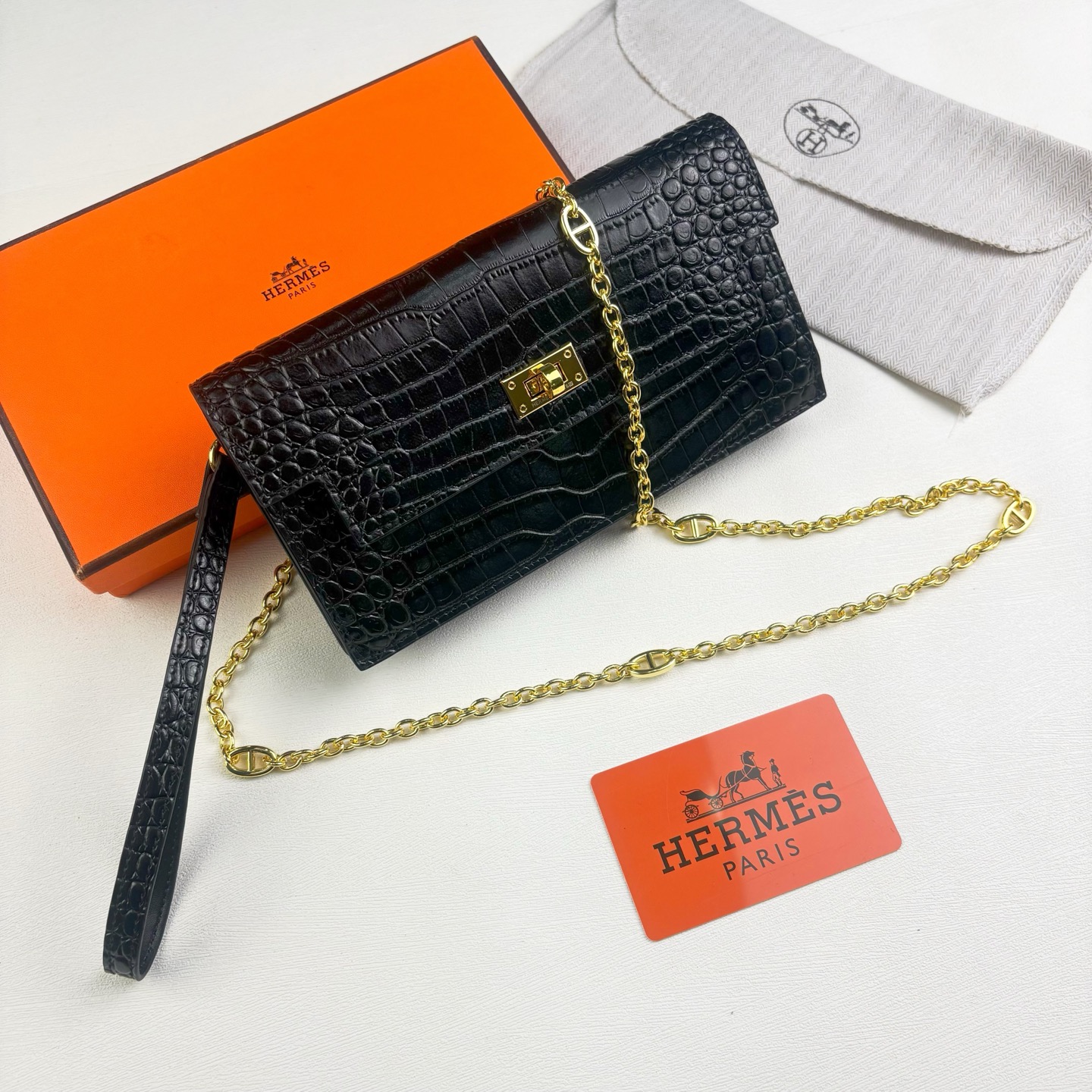 Hermès Classic Luxury Handbag Shoulder Crossbody Bag Ref.196A6C2F 4