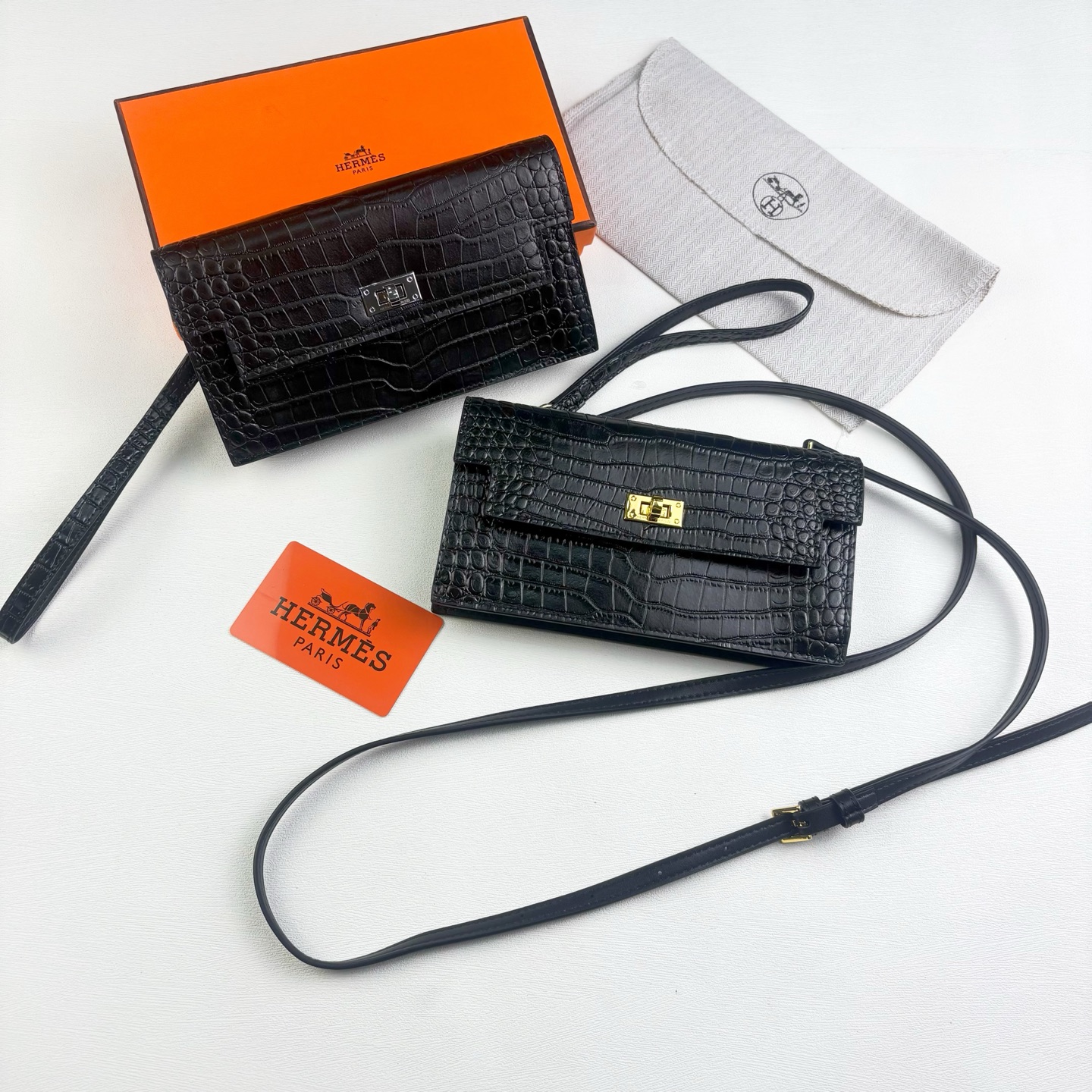 Hermes-Kelly Pocket长钱包➕斜挎包 2