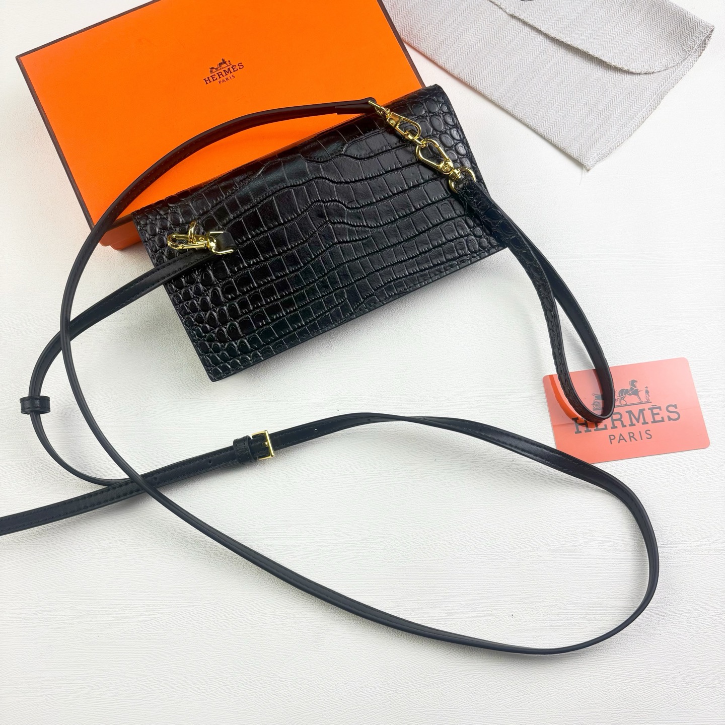 Hermes-Kelly Pocket长钱包➕斜挎包 5