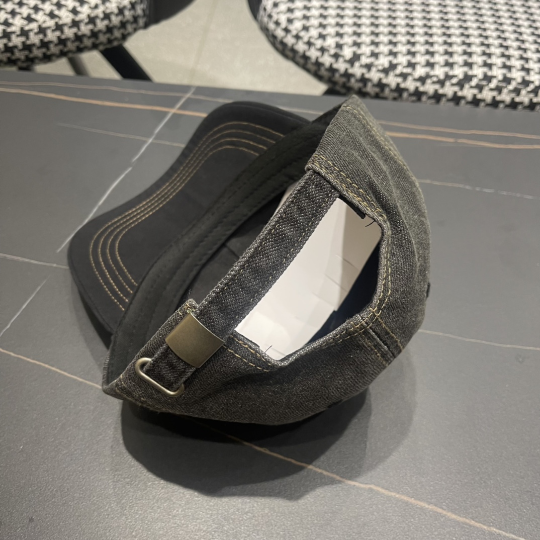 。LouiVuittonLV早春新款路易威登牛仔棒球帽，简单大方 男女通用遮阳帽，