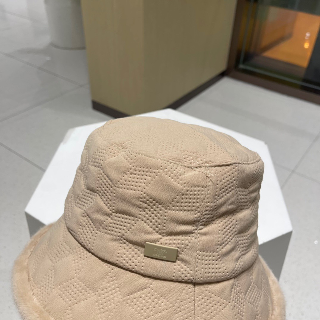 NO:190976,Selin cellne Korean style cotton plaid plush fisherman hat for women in winter fashion versatile warm basin hat small label elegant thick cold-proof hat, hat, celine, espadrilles, hats19860909赛琳cellne韩版棉格毛绒渔夫帽女冬季时尚百搭保暖盆帽小标优雅加厚防寒帽子,帽子,celine,espadrilles,hats,hat