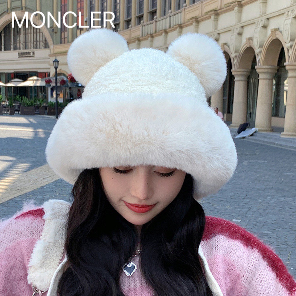 NO:191020,Moncler autumn and winter new cute bear ears versatile wool hat Korean style face showing small warm pullover girl hat, hat, christian louboutin, hats19860909moncler秋冬季新款可爱小熊耳朵百搭毛线帽韩版显脸小保暖套头女帽,帽子,christian louboutin,hats,hat