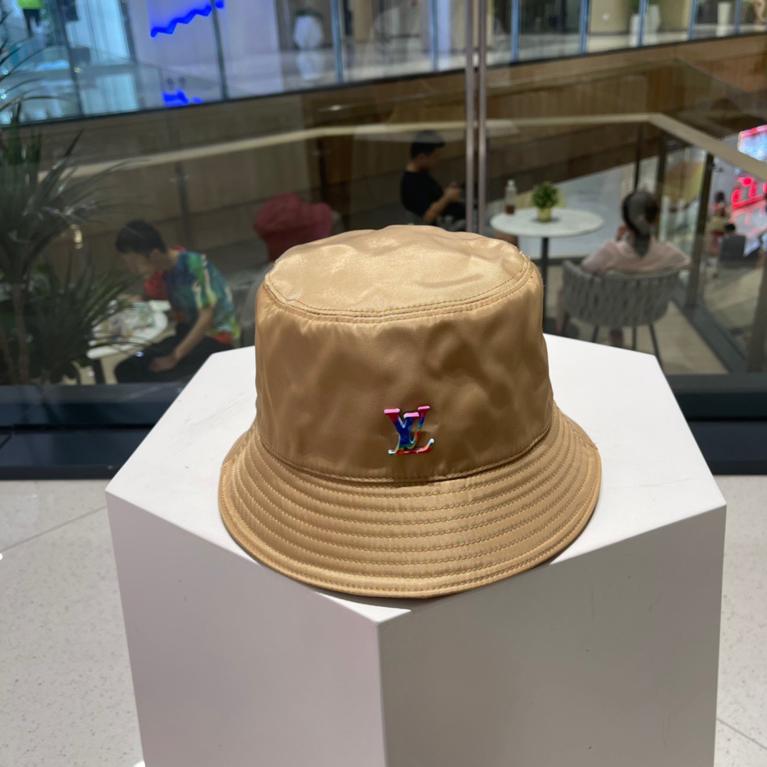 LV Louis Vuitton presenta el clásico sombrero de pescador, un clásico muy clásico, belleza retro popular, usable en tod…