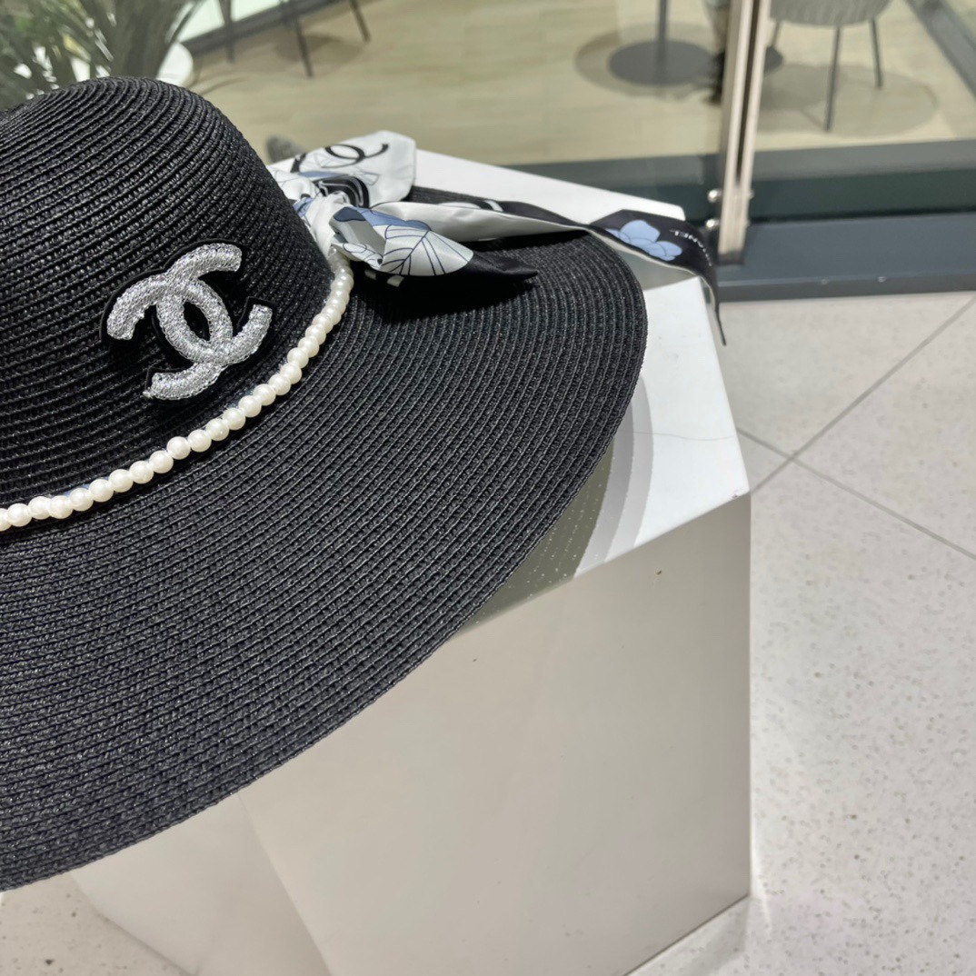  【DIOR迪奥】2023新款小香度假风大沿草帽，旅行必备，超好搭配，赶紧入手！