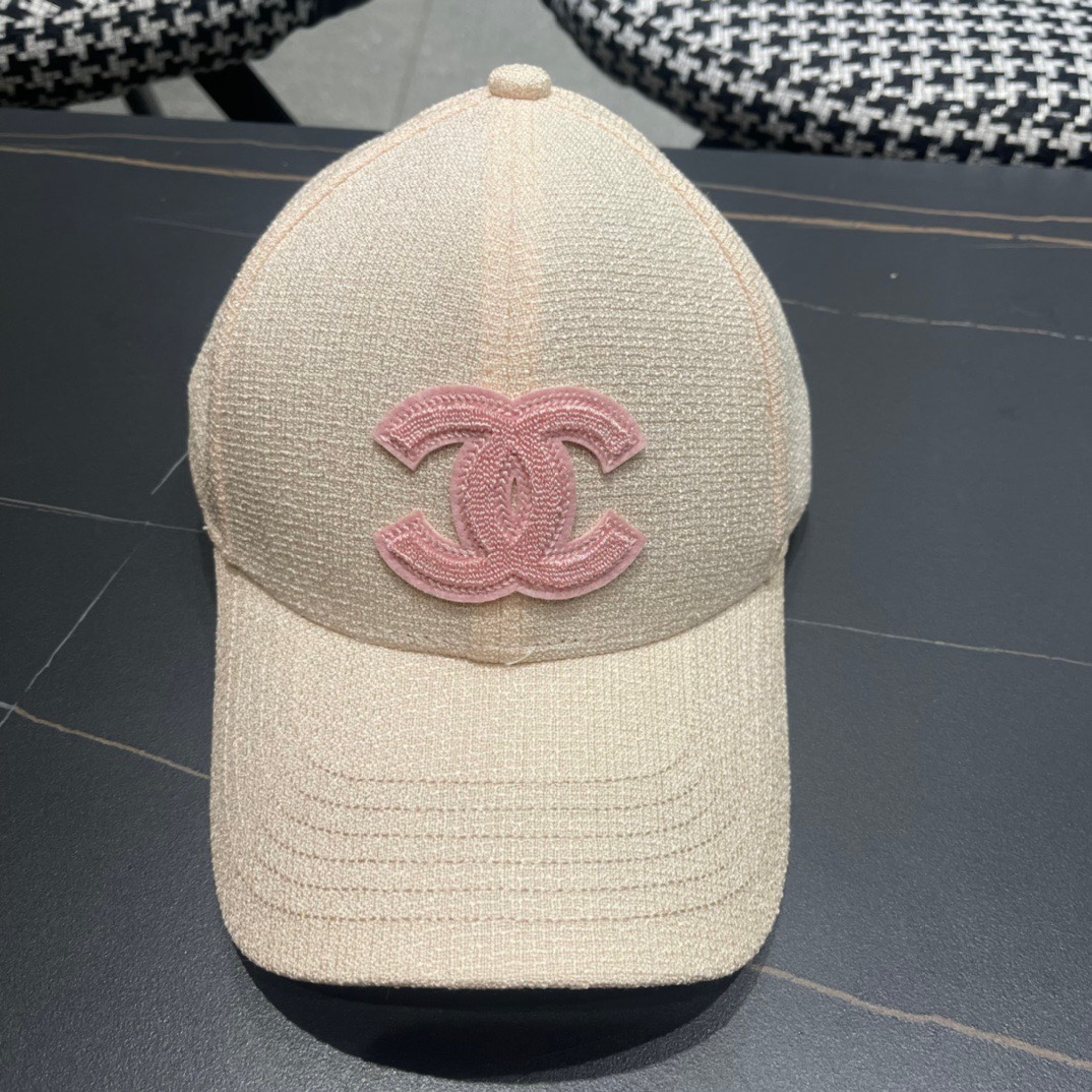 Gorra de béisbol Chanel CHANEL de Año Nuevo 2024, logo clásico y sencillo, diseño casual y elegante. Nuevo producto de …