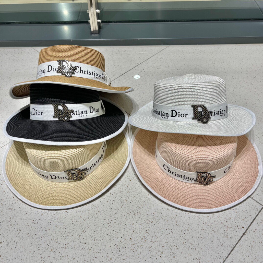 NO:194093,Dior straw hat, sun hat, beach sun hat, socialite style, paired with streamers, head circumference 57cm hat, fisherman hat, baseball hat, knit hat, hat, dior, dior, espadrilles, hats19860909Dior迪奥草帽,太阳帽,沙滩遮阳帽帽,名媛风,搭配飘带,头围57cm帽子渔夫帽棒球帽针织帽,帽子,dior,dior,espadrilles,hats,hat