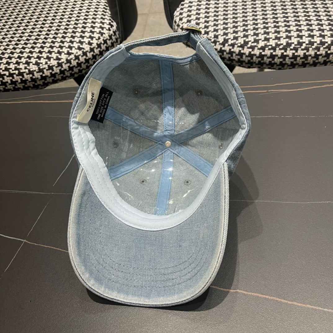 【CELINE赛琳】春夏新款爆款牛仔棒球帽🧢，大牌款超好搭配，赶紧入手！