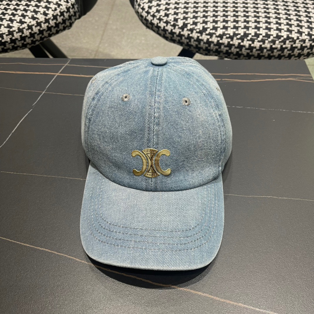 【CELINE赛琳】春夏新款爆款牛仔棒球帽🧢，大牌款超好搭配，赶紧入手！