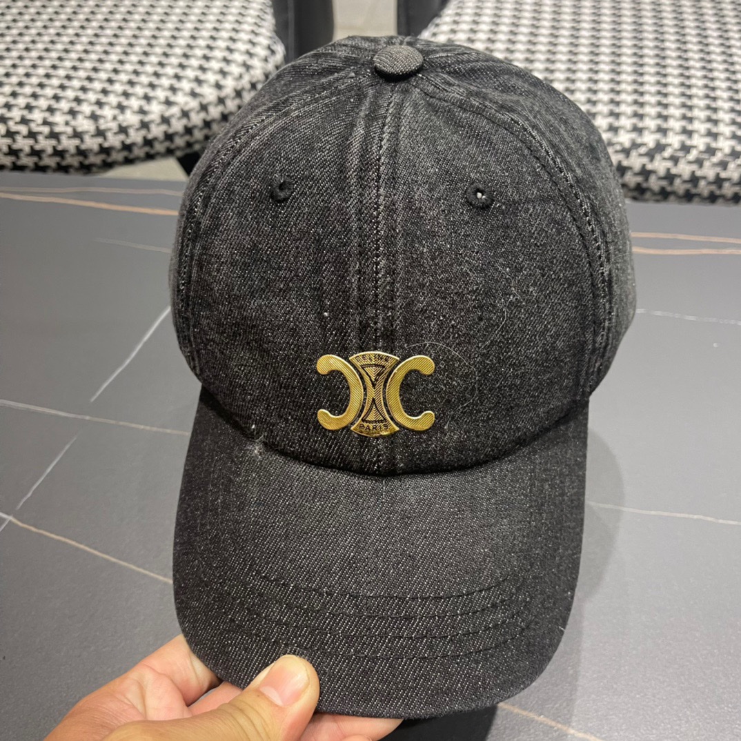 【CELINE赛琳】春夏新款爆款牛仔棒球帽🧢，大牌款超好搭配，赶紧入手！