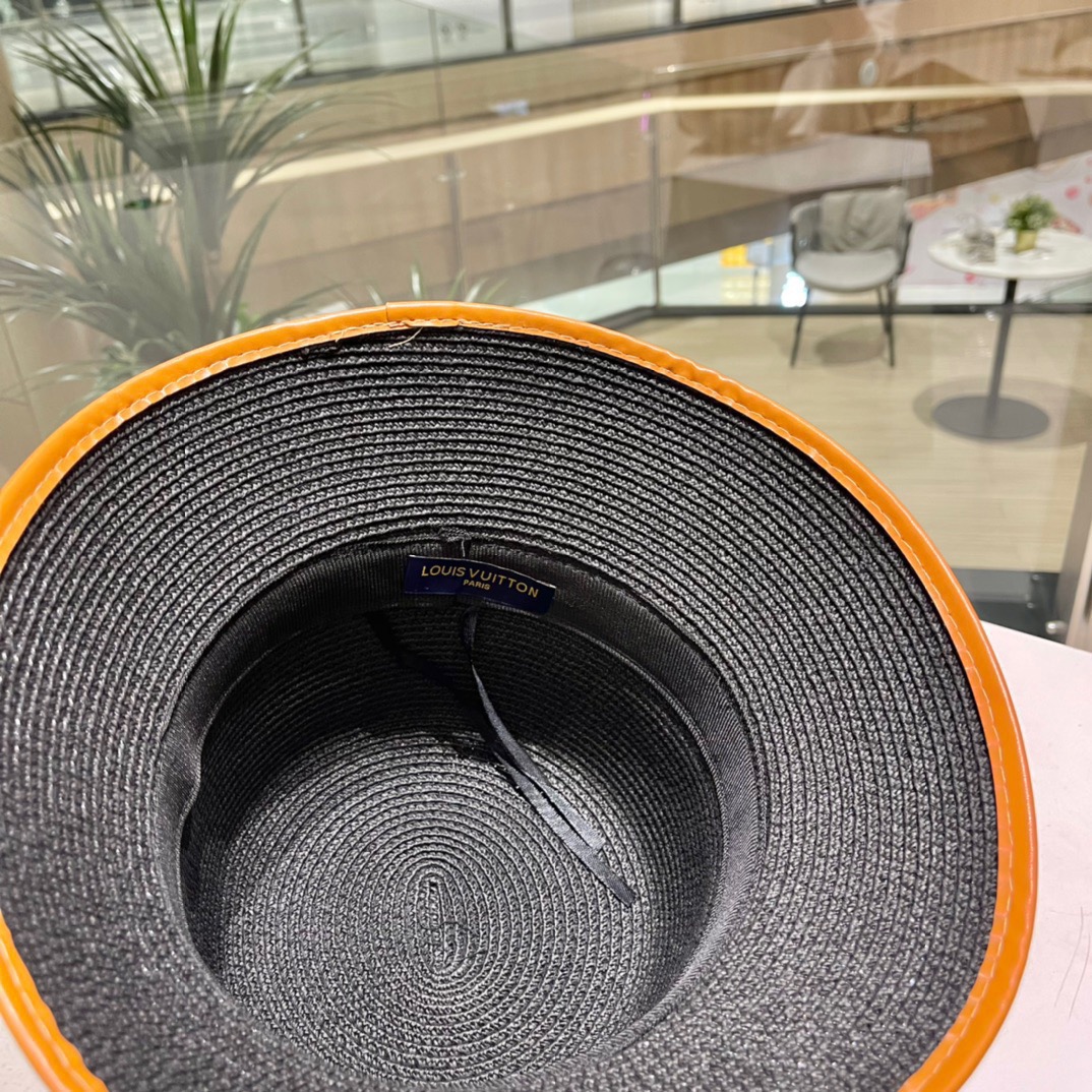  LV路易威登草帽名媛风，头围57cm