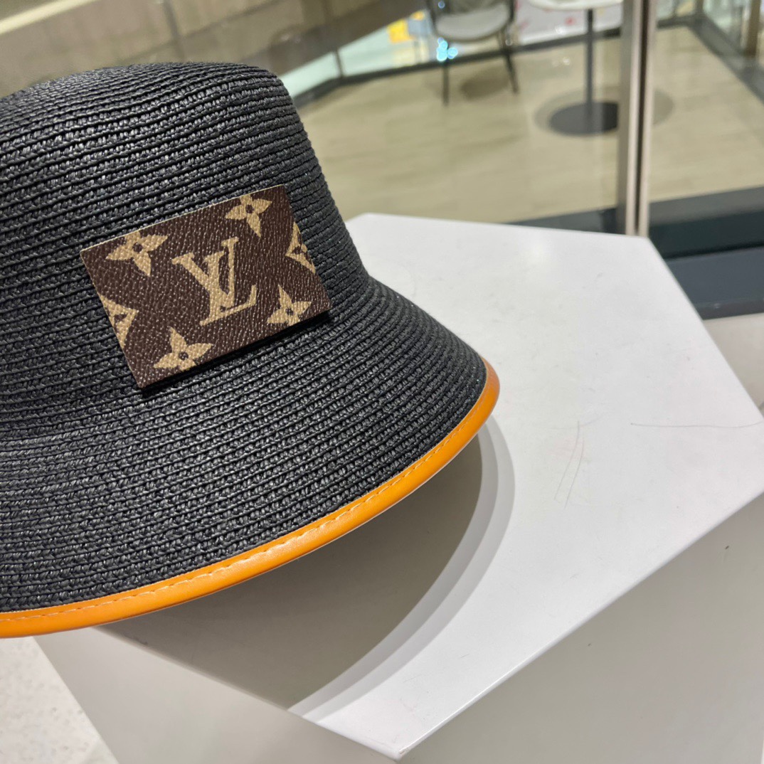  LV路易威登草帽名媛风，头围57cm