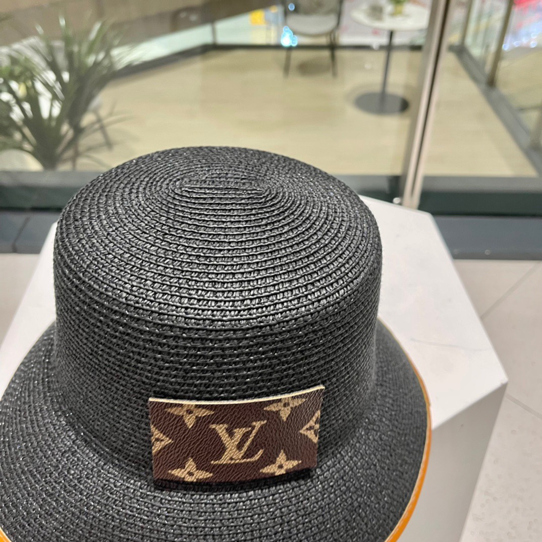  LV路易威登草帽名媛风，头围57cm