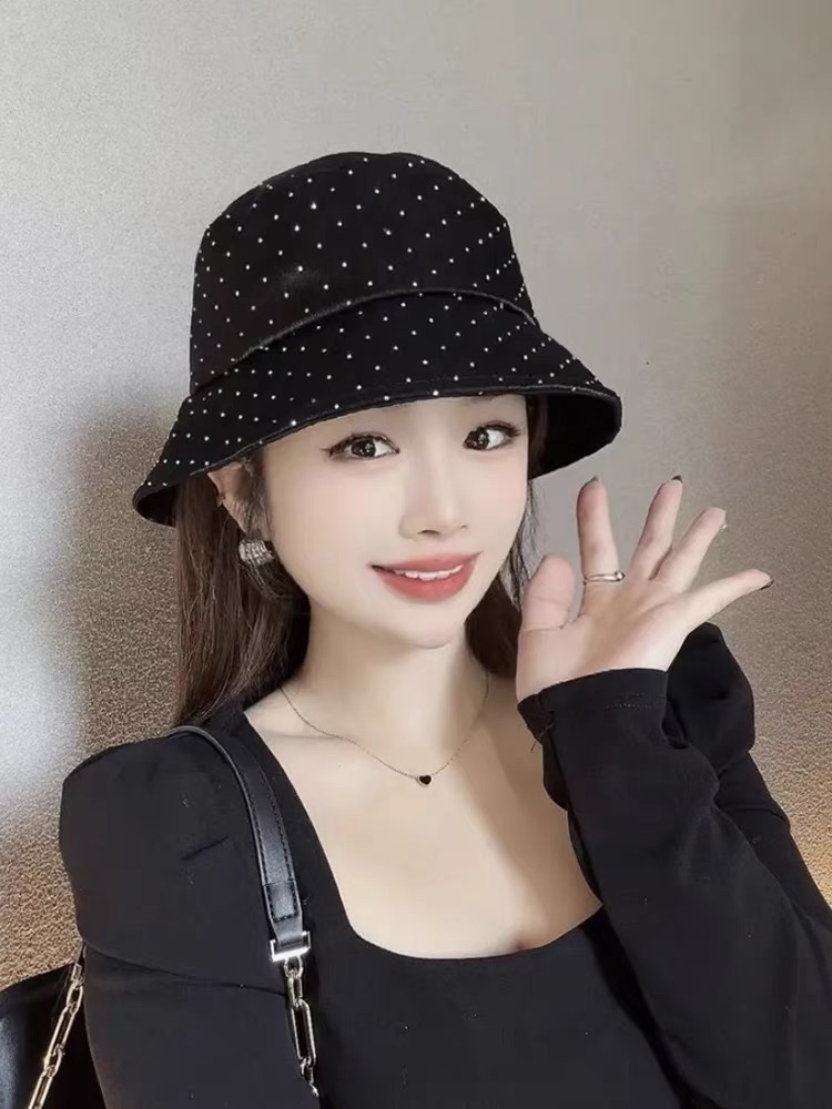  赛琳celine2024新款渔夫帽子女春夏时尚薄款优雅气质旅游出行防晒遮阳帽