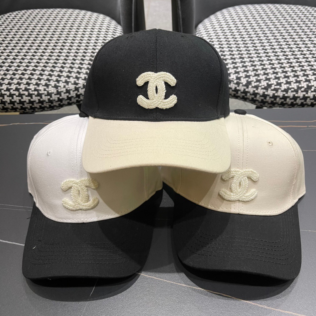 CHANEL】nueva gorra de béisbol simple de 2024, nuevo lanzamiento, estilo de marca fácil de combinar, ¡cómprala ya! sombr…