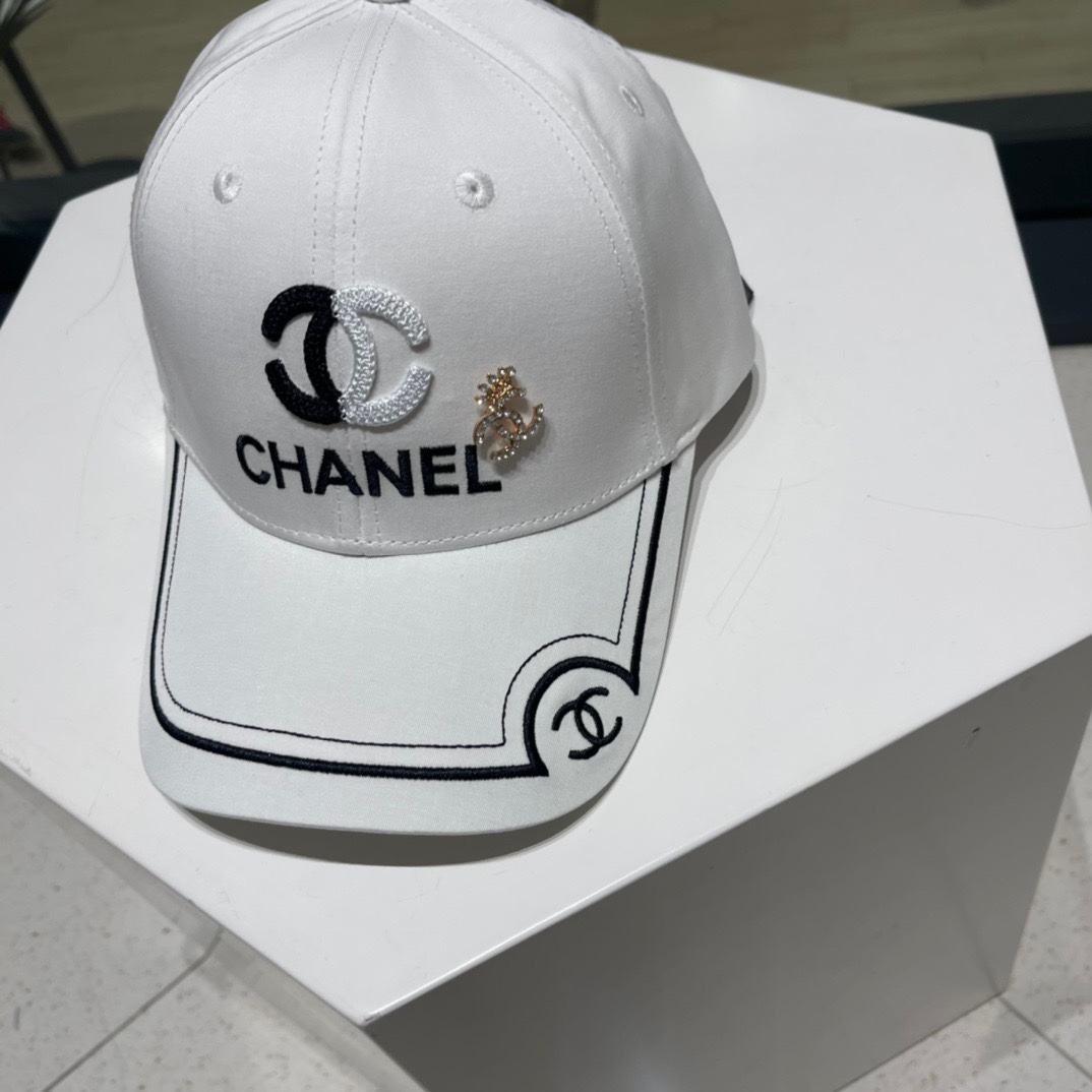 Chanel香奈儿春夏新款爆款棒球帽大牌款超好搭配赶紧入手！