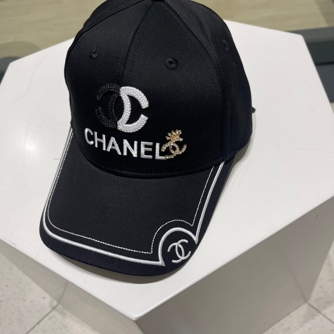 Chanel香奈儿春夏新款爆款棒球帽大牌款超好搭配赶紧入手！
