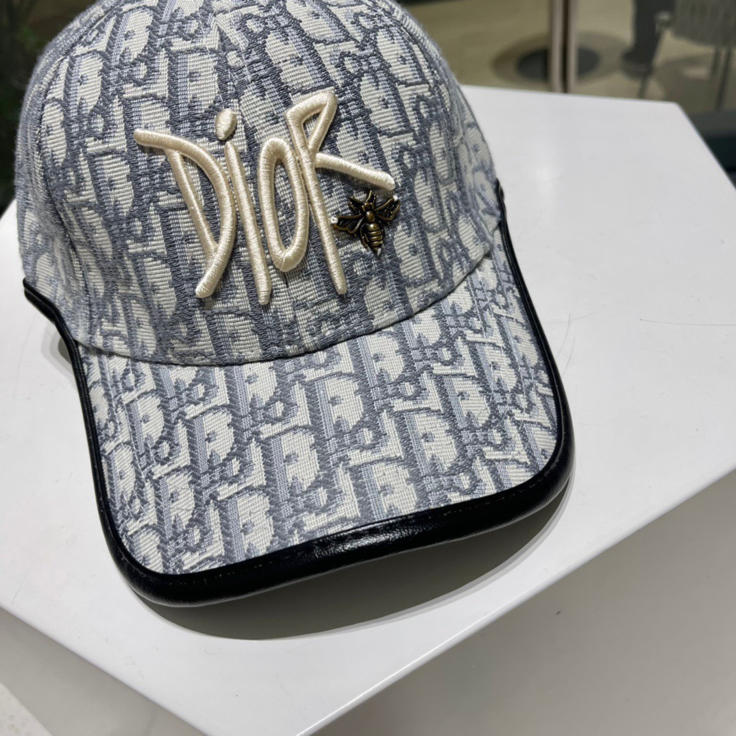 Dior迪奥新款原单棒球帽精致格调很酷很时尚专柜断货热门质量超赞