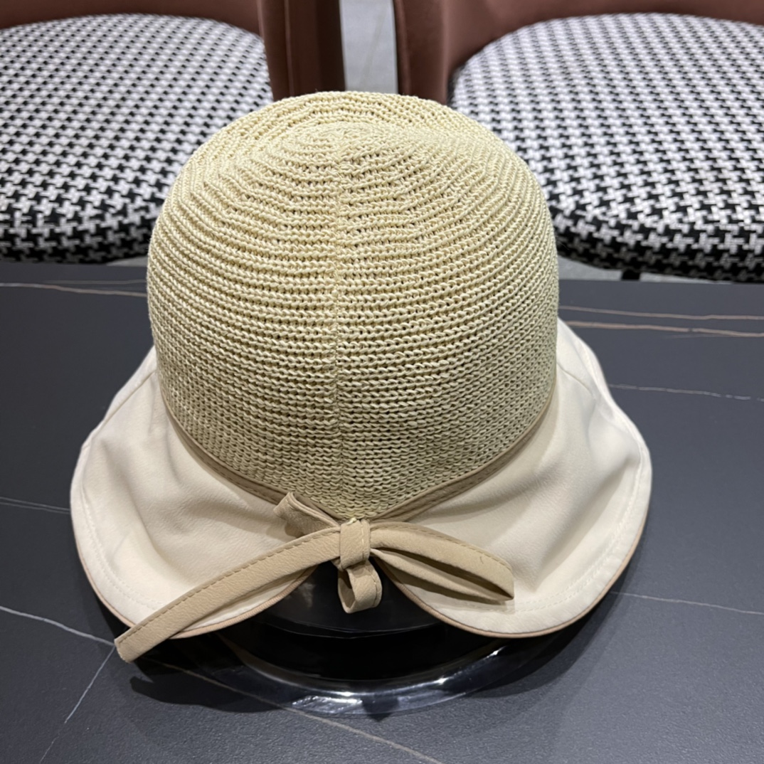  DIOR迪奥 2女款2024新款夏天透气防晒遮阳帽显脸小