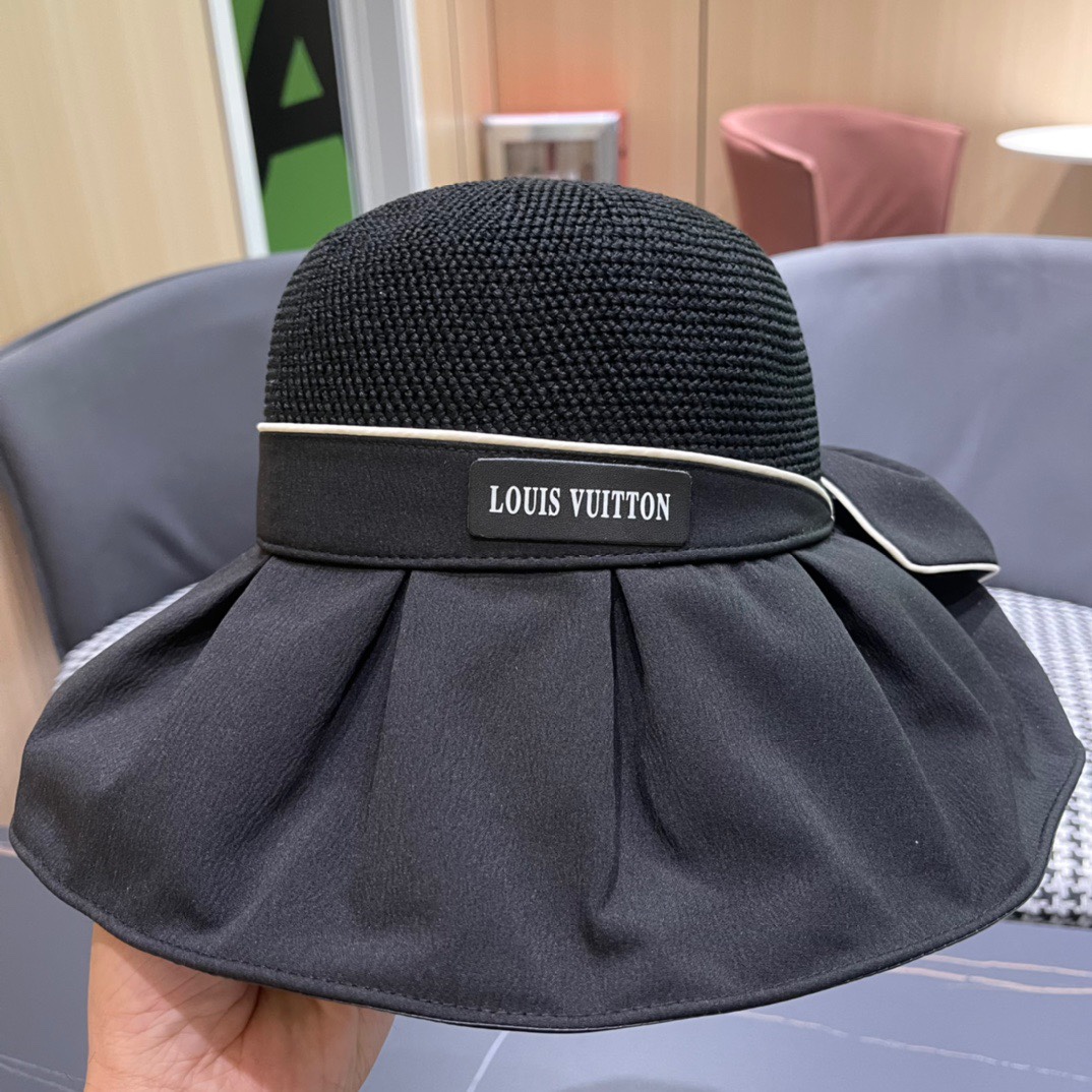 LV路易威登LouisVuitton新款气质感Slimming渔夫帽妥妥的距离感爆表可御可欲高级感拉满