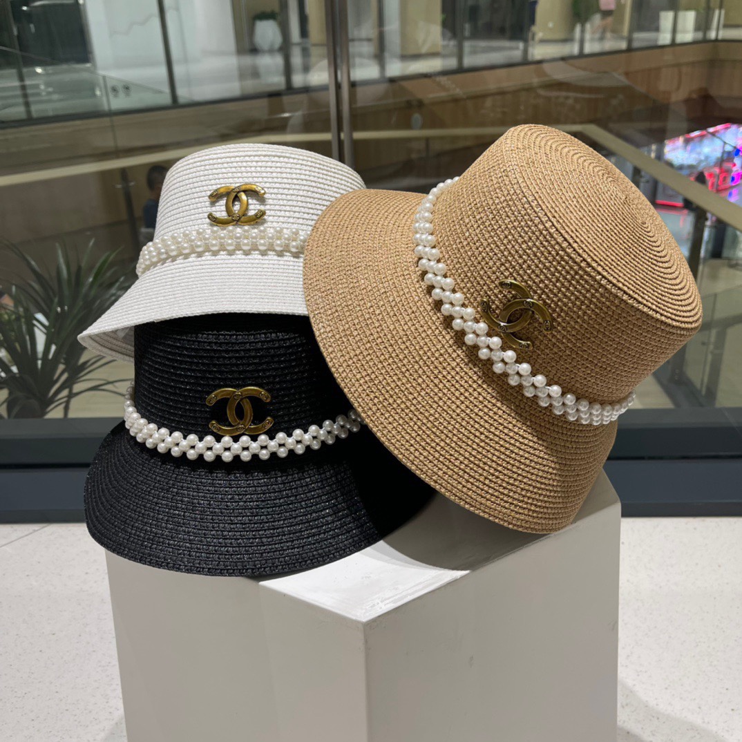 Chanel Hats Straw Hat Best Fake