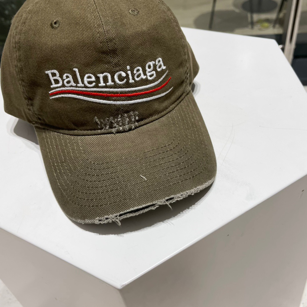 Balencia*a巴黎世家新款棒球帽现货秒发简约时尚超级无敌好看的帽子！情侣款！原单货比起其他帽子的优