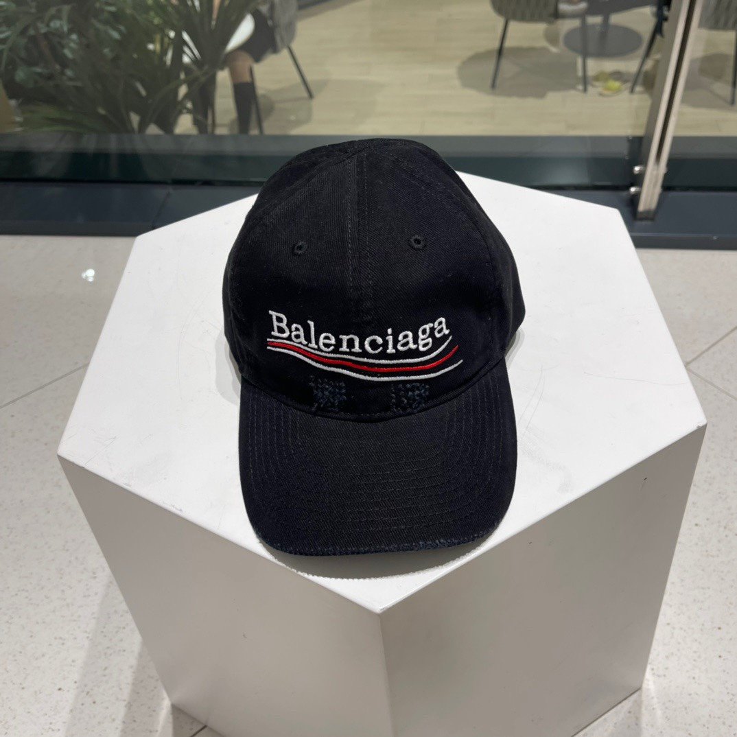 Balencia*a巴黎世家新款棒球帽现货秒发简约时尚超级无敌好看的帽子！情侣款！原单货比起其他帽子的优