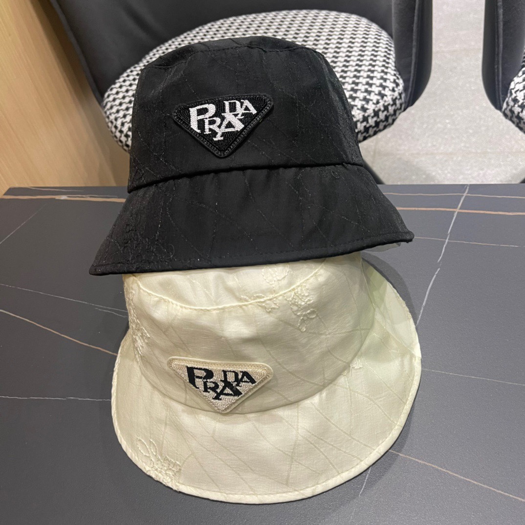 NO:196010,[Prada] New spring and summer fisherman hat, new style shipped, big brand models are super easy to match, buy them now!  Hat fisherman hat baseball hat knit hat, hat, prada, espadrilles, hats19860909【普拉达】春夏新款渔夫帽,新款出货,大牌款超好搭配,赶紧入手！帽子渔夫帽棒球帽针织帽,帽子,prada,espadrilles,hats,hat