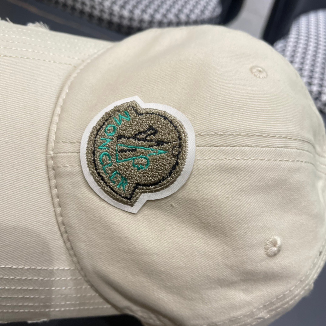 Moncler蒙口棒球帽经典流行款轻盈透气！质量超赞基础头围56贴片可调节