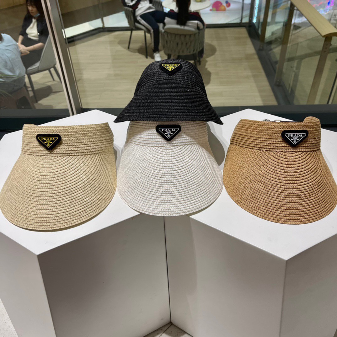 NO:196295,PRADA spring and summer new sunshade hat, empty top sun hat, anti-sun hat, foldable, head circumference 57cm, hat fisherman hat baseball hat knit hat, hat, prada, prada, espadrilles, hats19860909PRADA普拉达春夏新款遮阳草帽帽,空顶遮阳帽,防嗮遮阳帽,可折叠,头围57cm,帽子渔夫帽棒球帽针织帽,帽子,prada,prada,espadrilles,hats,hat