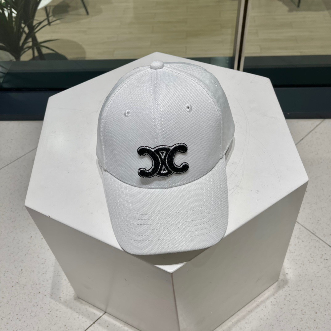 CELIN*·Celine SS nuevo gorra de béisbol con bordado de Arco de Triunfo 🧢 La forma de la gorra está completamente hecha…