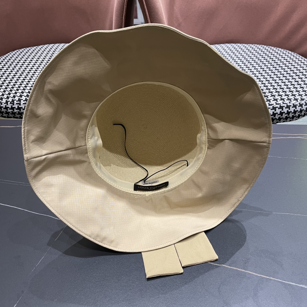 【LV路易威登】2024新款男女款渔夫帽，超好搭配，