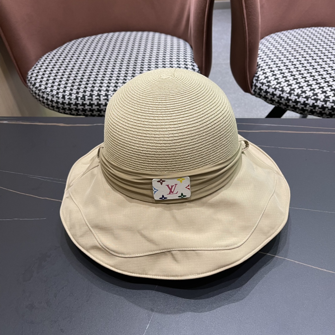 【LV路易威登】2024新款男女款渔夫帽，超好搭配，