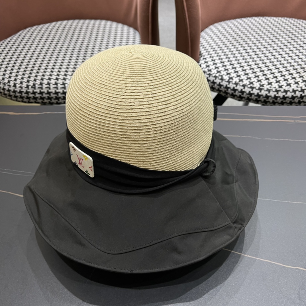 【LV路易威登】2024新款男女款渔夫帽，超好搭配，