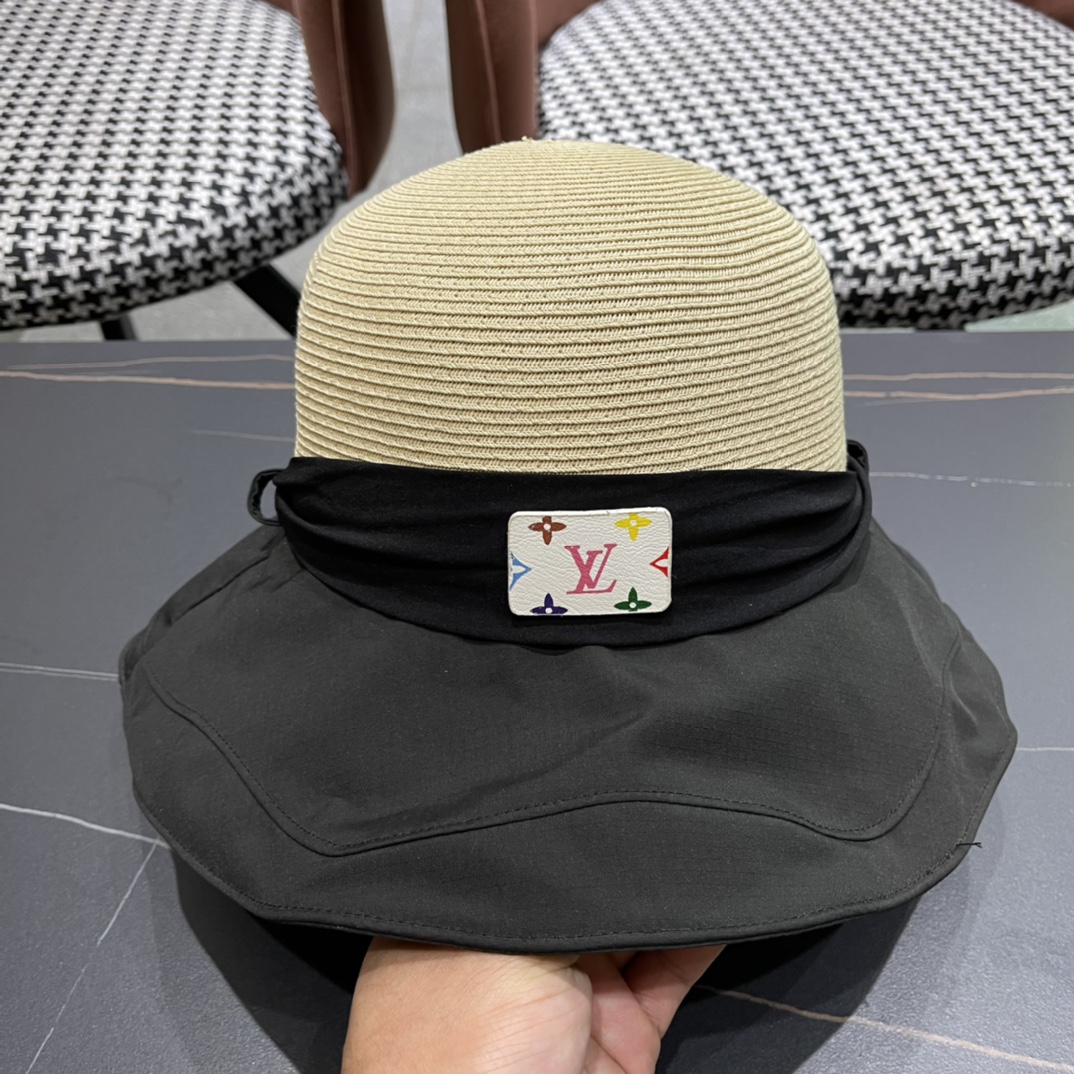 【LV路易威登】2024新款男女款渔夫帽，超好搭配，