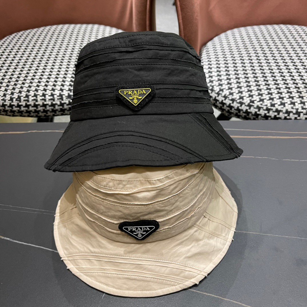 NO:196673,[Prada] New spring and summer fisherman hat, new style shipped, big brand models are super easy to match, buy them now!  Hat fisherman hat baseball hat knit hat, hat, prada, espadrilles, hats19860909【普拉达】春夏新款渔夫帽,新款出货,大牌款超好搭配,赶紧入手！帽子渔夫帽棒球帽针织帽,帽子,prada,espadrilles,hats,hat