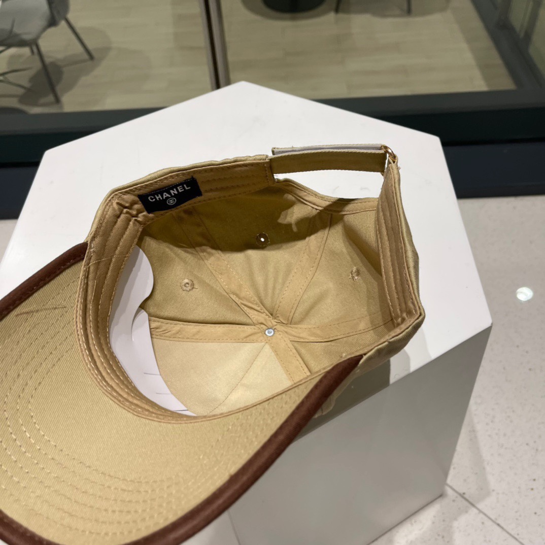 Chanel香奈儿新款棒球帽夏款鸭舌帽网状风格独特设计单色头围57cm