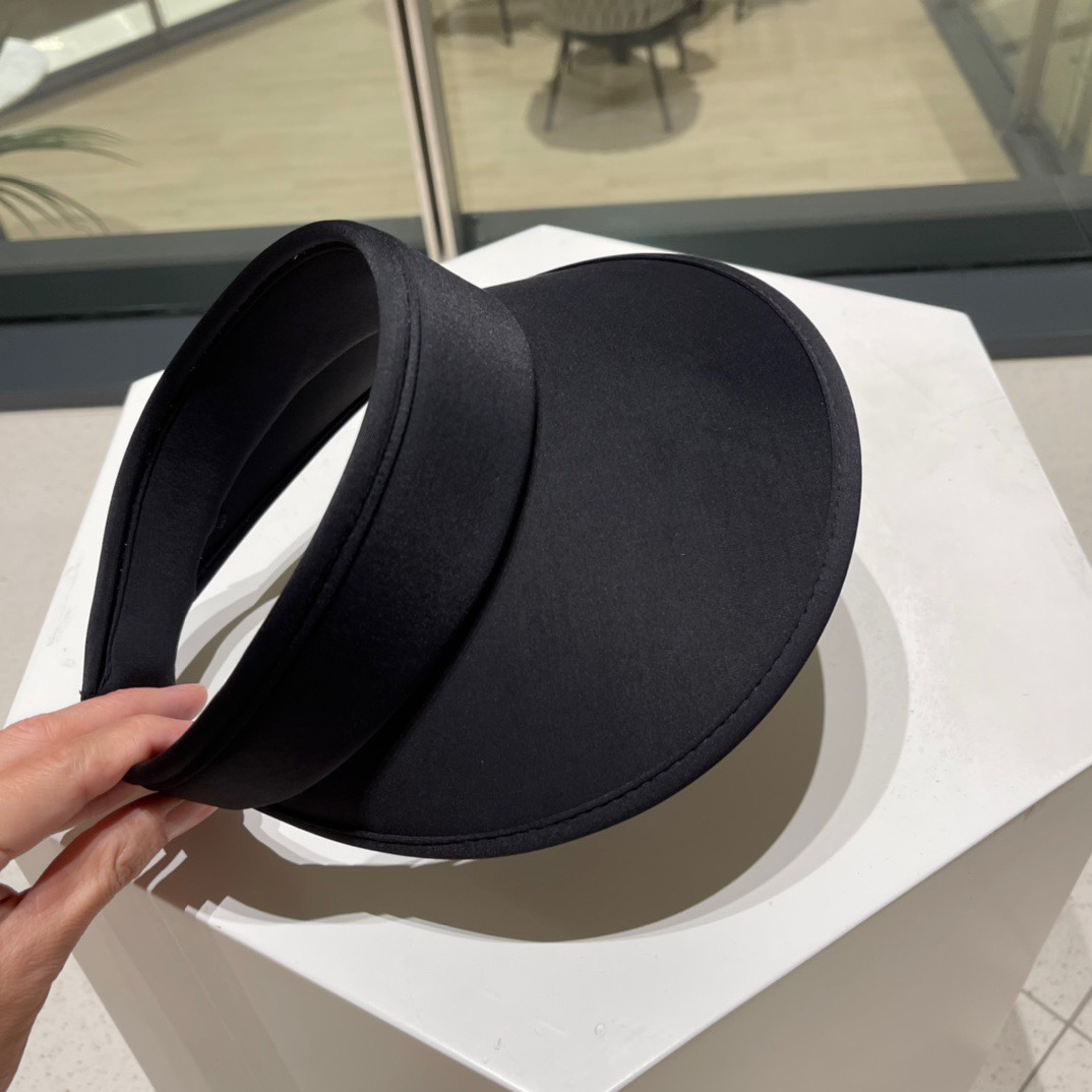 迪奥Dior2022原单空顶个性大牌范重工定制遮阳防晒帽时尚百搭!