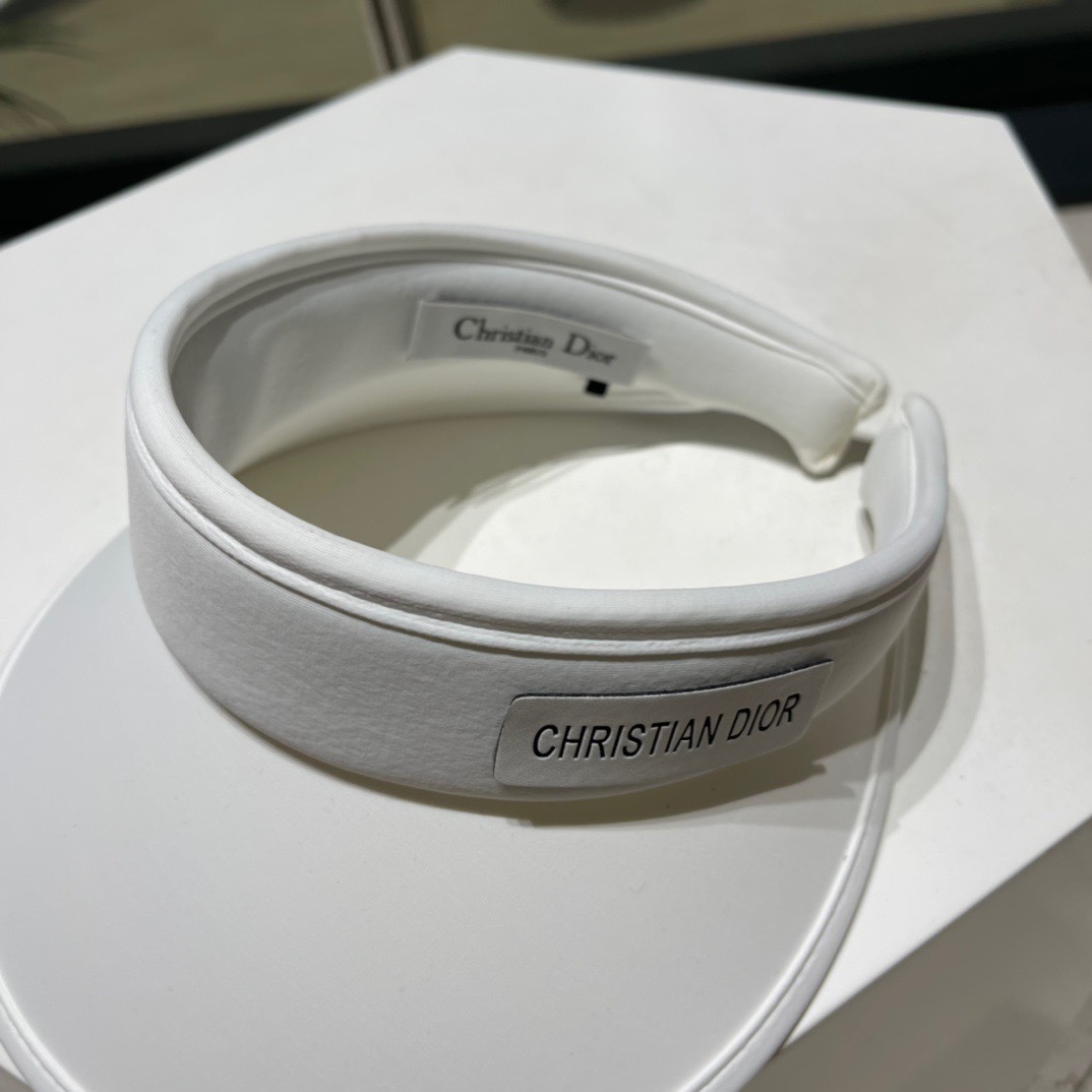 迪奥Dior2022原单空顶个性大牌范重工定制遮阳防晒帽时尚百搭!