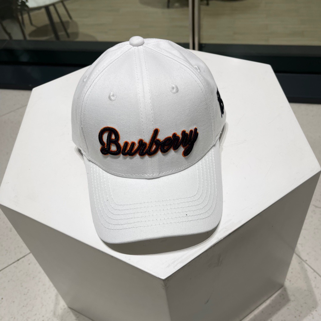 巴宝莉Burberry原单棒球帽经典重工刺绣原单新品超喜欢自留的棒球帽哦