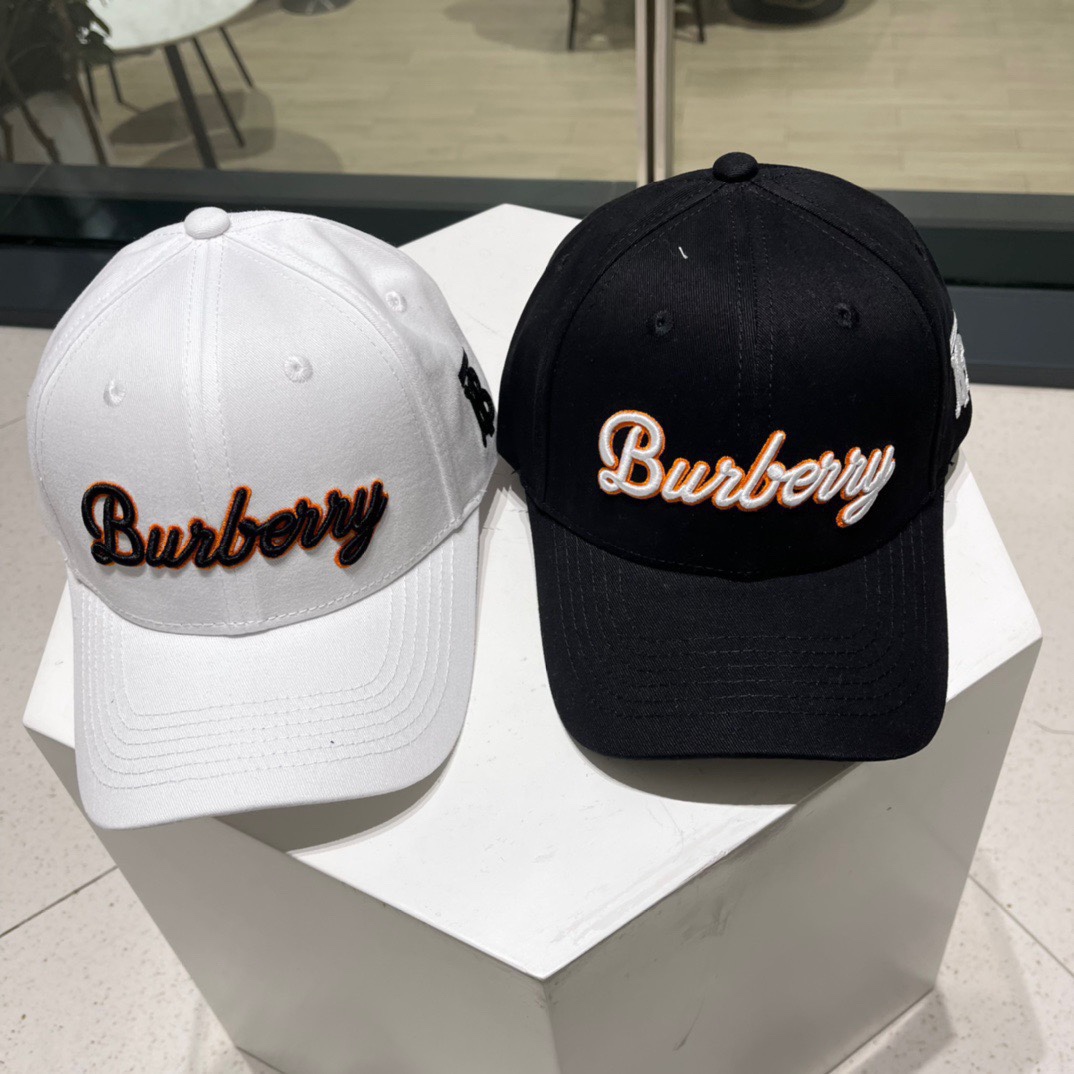 巴宝莉Burberry原单棒球帽经典重工刺绣原单新品超喜欢自留的棒球帽哦