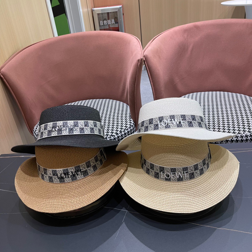 קנו העתק זול באיכות גבוהה 1: 1
 Loewe נוקף
 כובעים כובע קש צמח אוסף האביב חוף