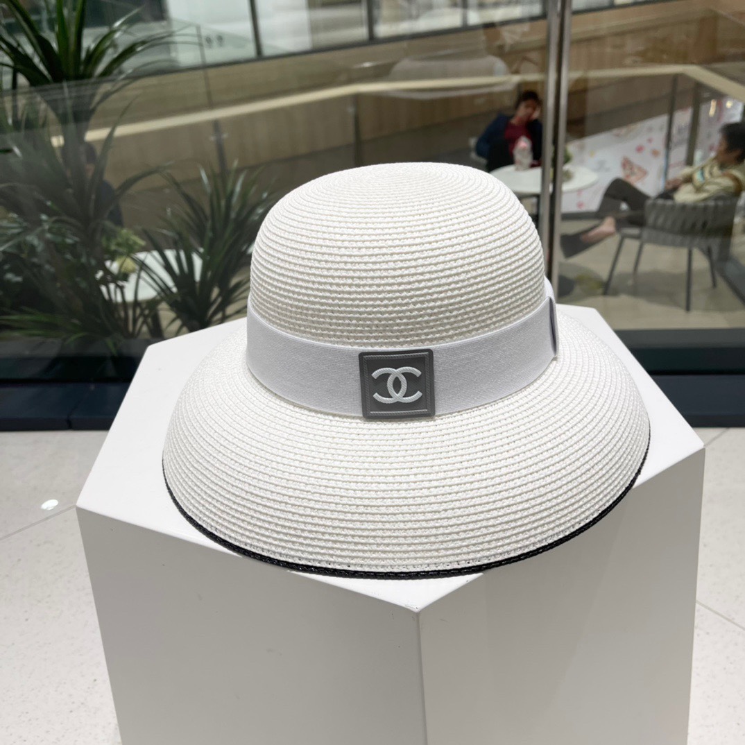 NO:224007,[Chanel Chanel] New small fragrant style thickened woven potted straw hat, a must-have matching when going out, buy it now!  Hat Straw Hat Fisherman Hat Baseball Hat Knitted Hats, Hats, Chanel, Chanel, espadrilles, hats19860909【Chanel香奈儿】新款小香风加厚编织盆帽草帽,出街必备超好搭配,赶紧入手！帽子草帽渔夫帽棒球帽针织帽,帽子,chanel,chanel,espadrilles,hats,hat