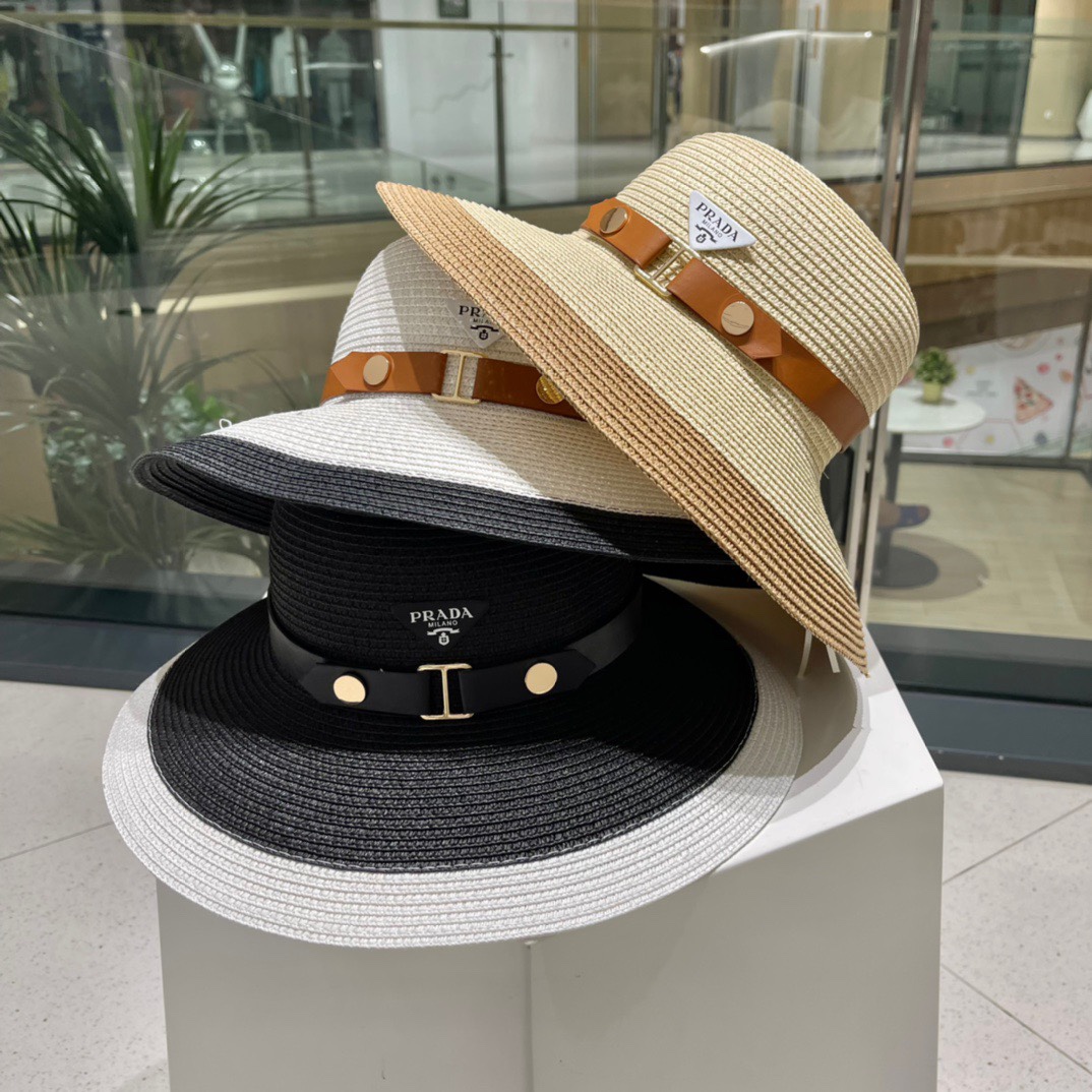 NO:198464,Prada straw hat, high-end customization, super good-looking hat shape, head circumference 57cm hat, fisherman hat baseball hat knit hat, hat, prada, espadrilles, hats19860909普拉达草帽,高级定制,超好看帽型,头围57cm帽子渔夫帽棒球帽针织帽,帽子,prada,espadrilles,hats,hat